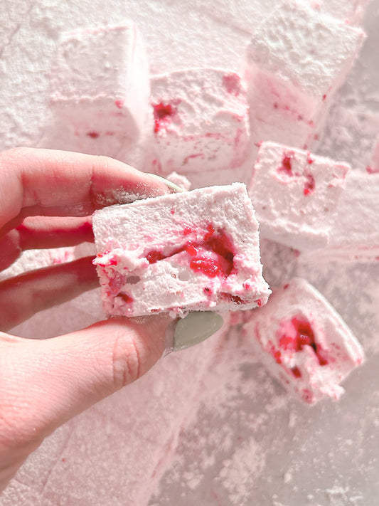 Omnomms - Raspberry & Rose Marshmallows