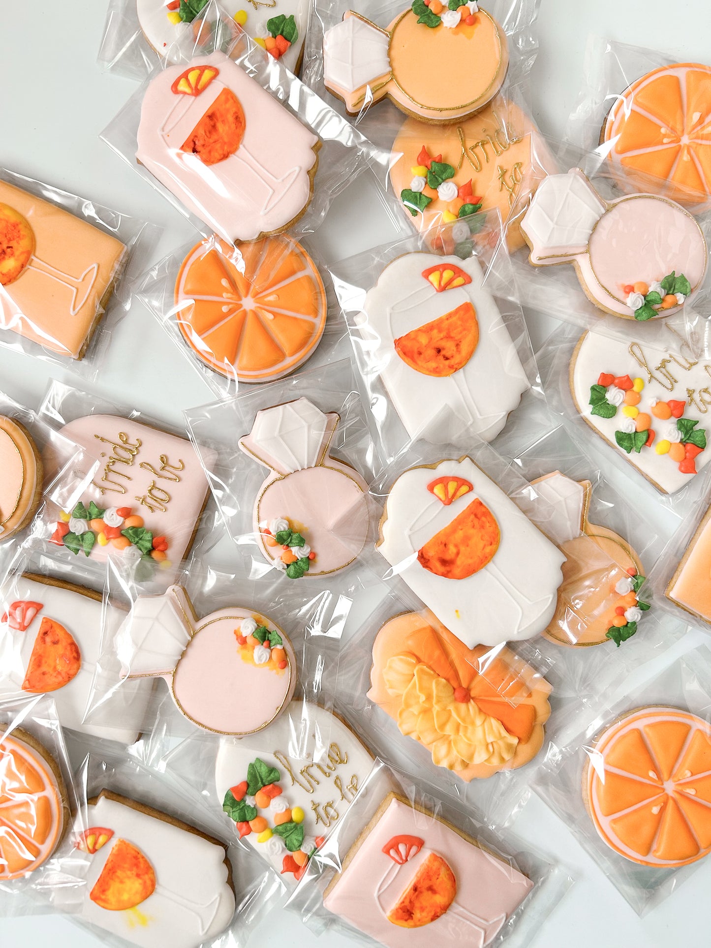 Aperol Spritz Biscuits