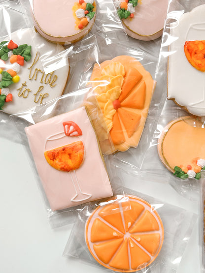 Aperol Spritz Biscuits