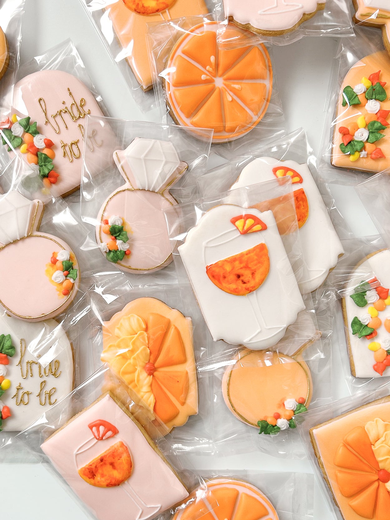 Aperol Spritz Biscuits