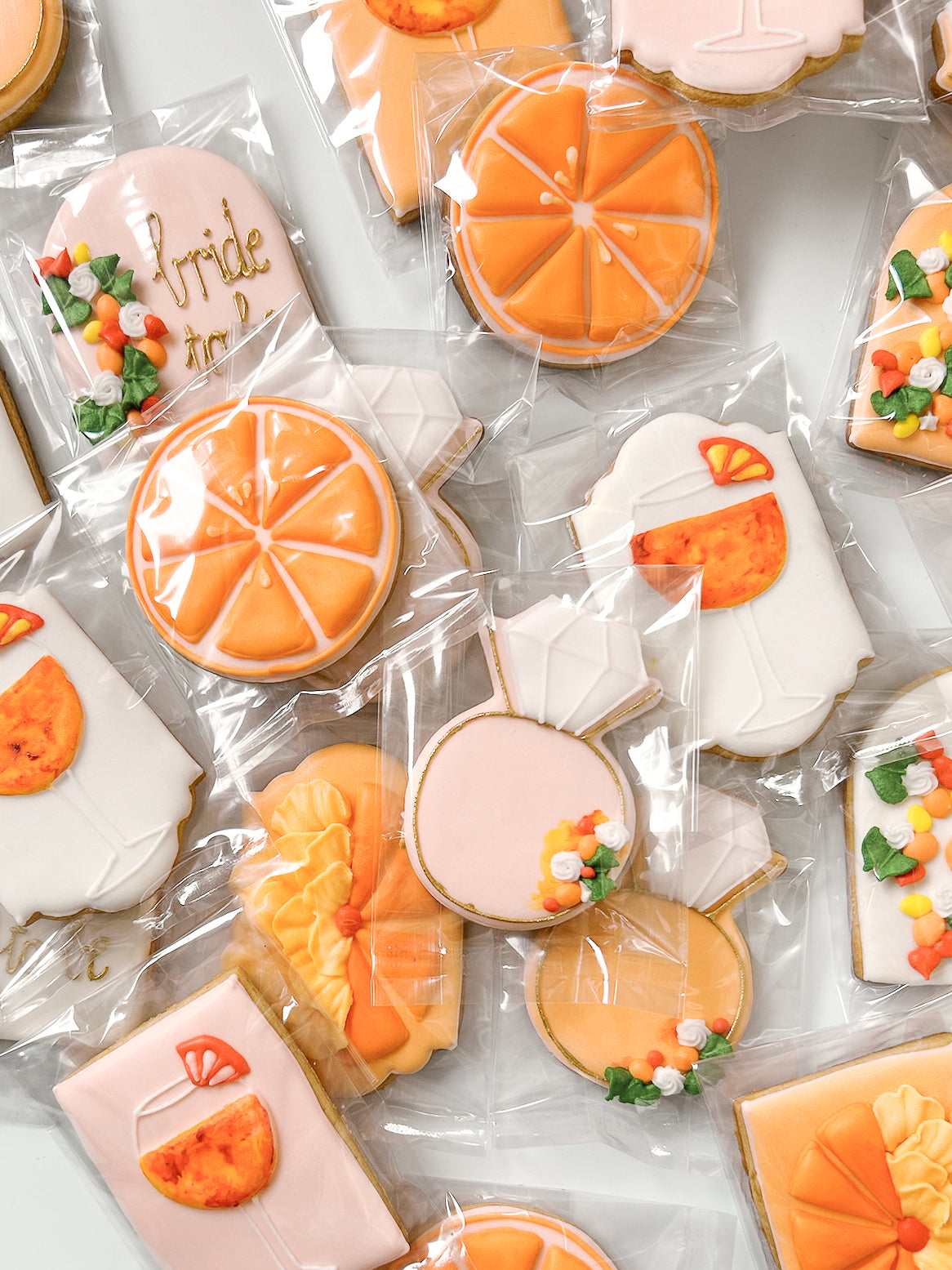 Aperol Spritz Biscuits
