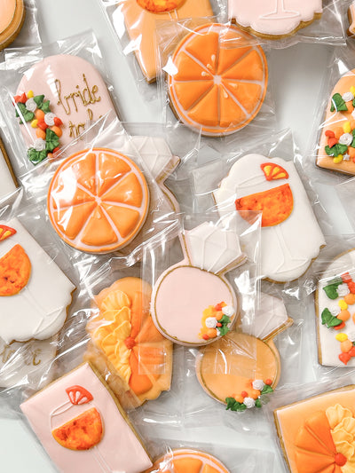Aperol Spritz Biscuits