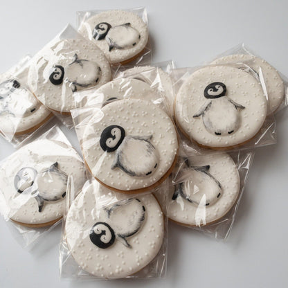 Little Waddlers - Hand-Painted Penguin Biscuits