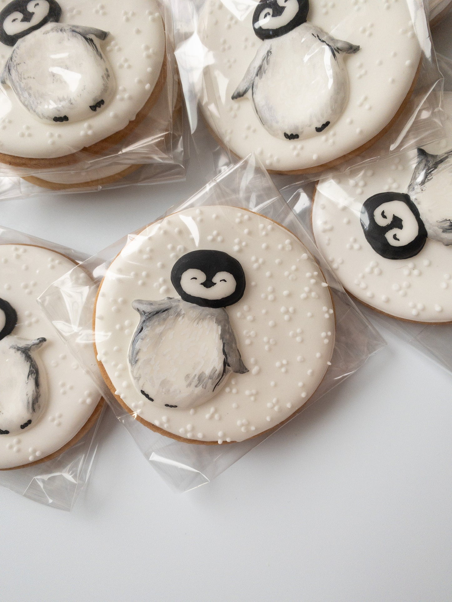 Little Waddlers - Hand-Painted Penguin Biscuits