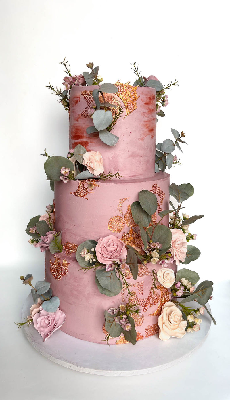 Dusky Lavender Floral Statement