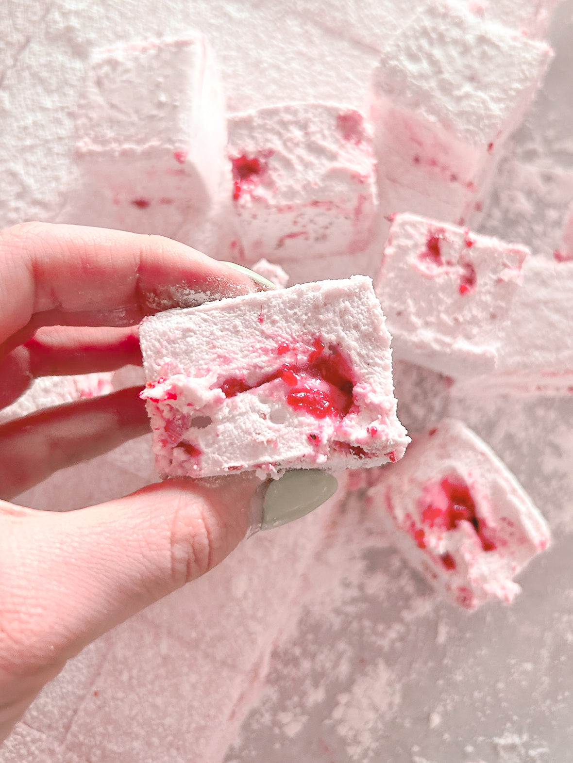 Omnomms - Raspberry & Rose Marshmallows