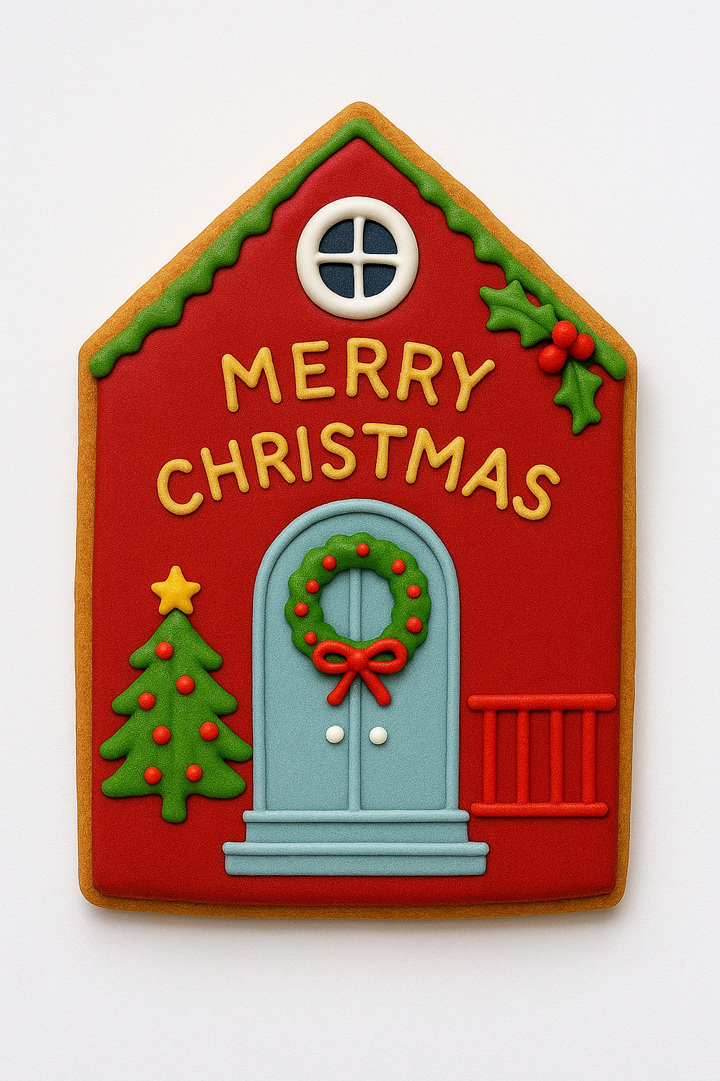 Christmas House Cookies