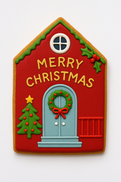 Christmas House Cookies