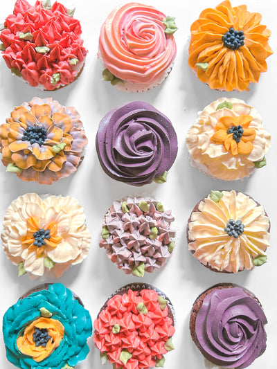 Floral Cupcakes