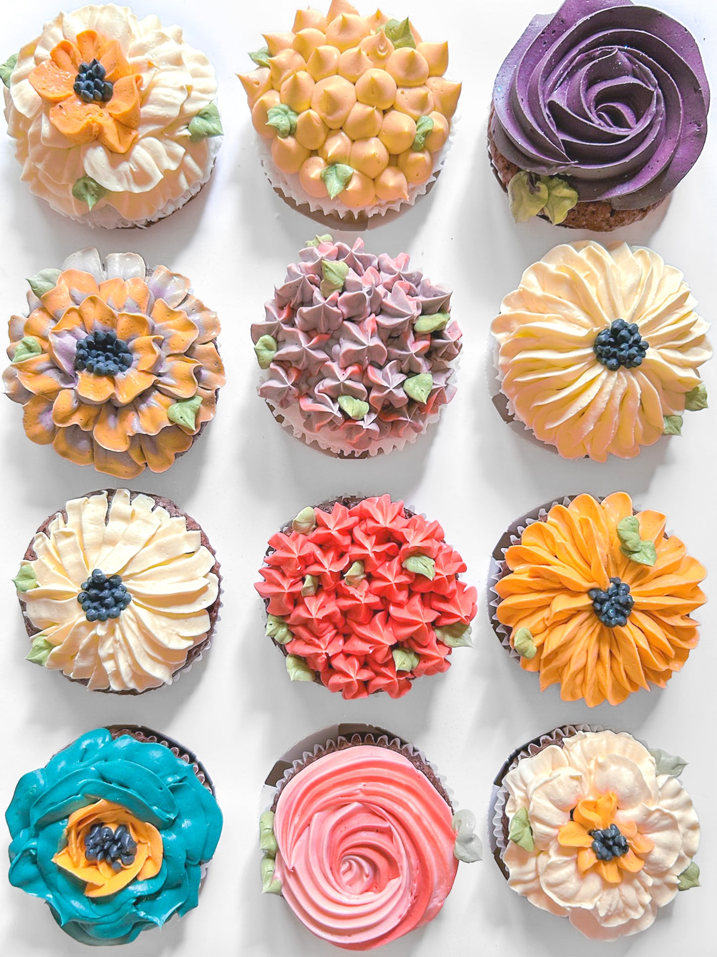 Floral Cupcakes