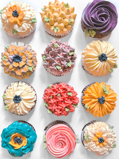 Floral Cupcakes
